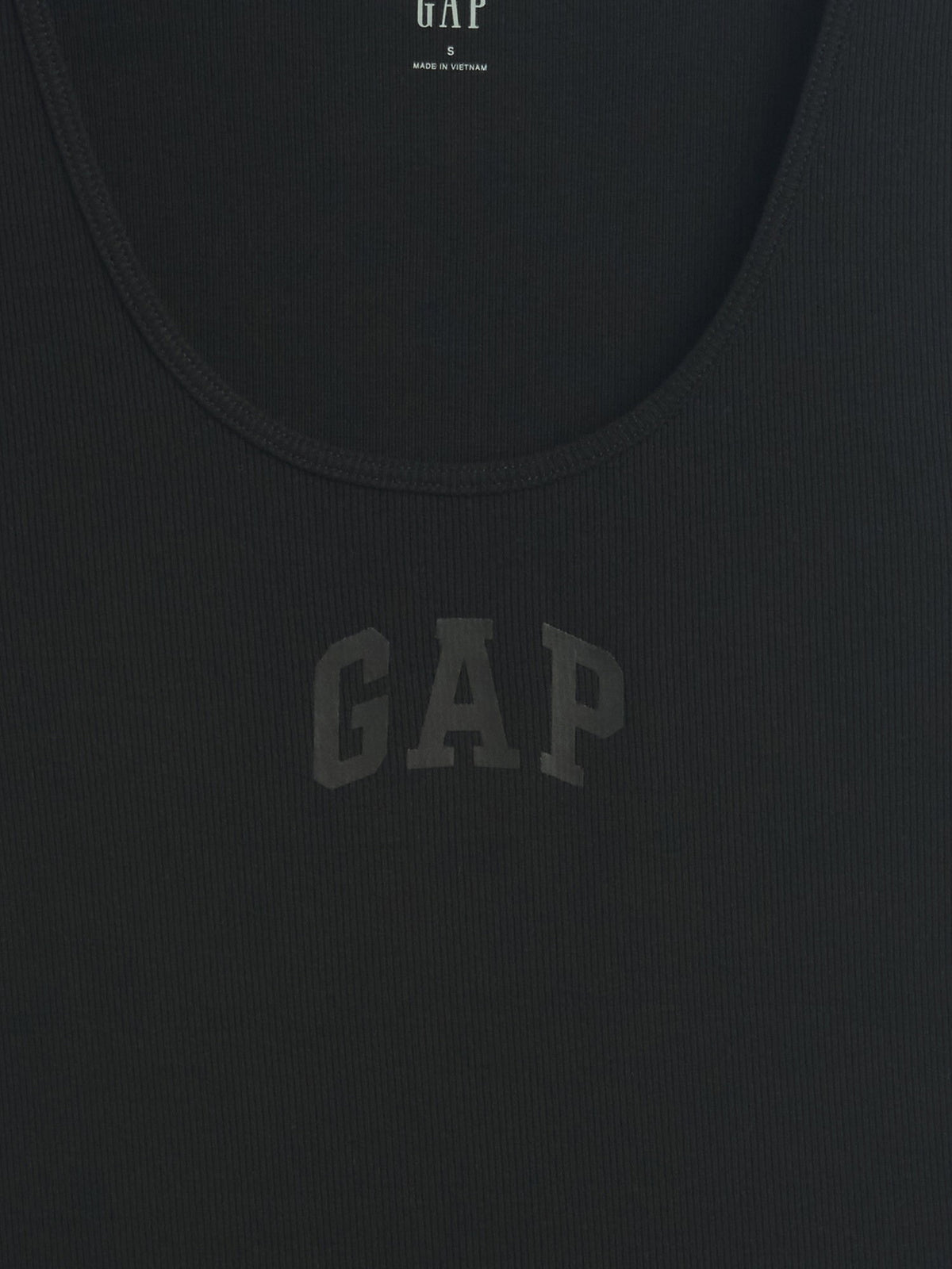 Siyah Gap Logo Fitilli Atlet