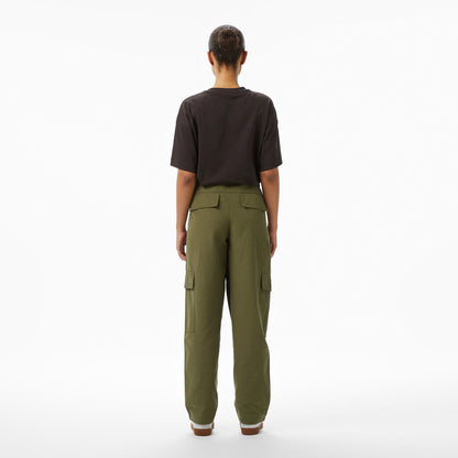 Lacoste Kadın Oversize Fit Haki Pantolon