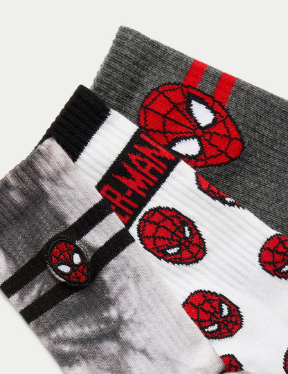 3'lü Spider-man:trade_mark: Temalı Çorap