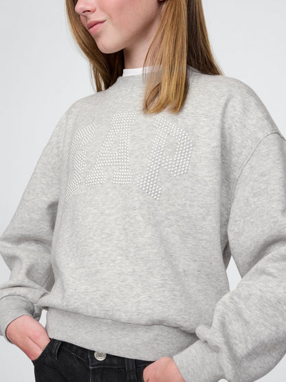 Gri Gap Logo Oversize Fleece Sweatshirt