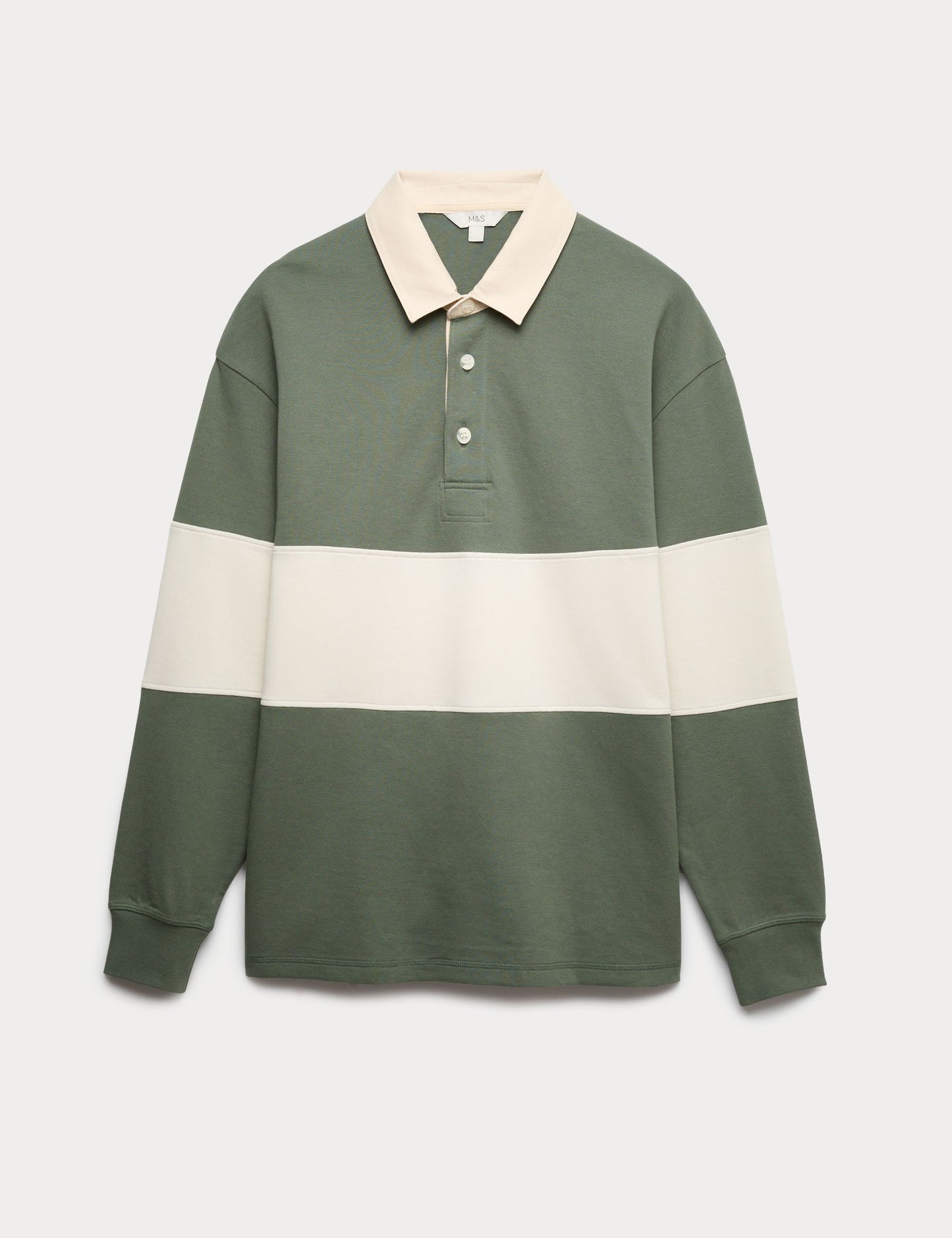 Çizgili Rugby Sweatshirt