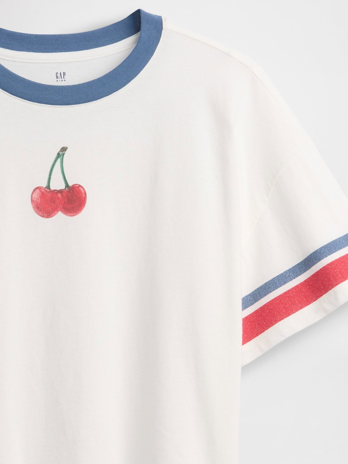 Beyaz Oversized Grafik Baskılı T-shirt