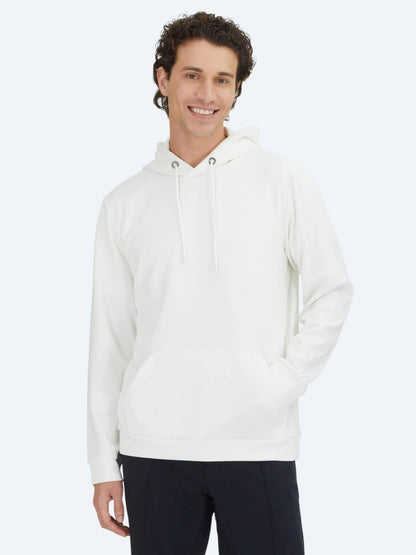 Ekru Kapüşonlu Sweatshırt