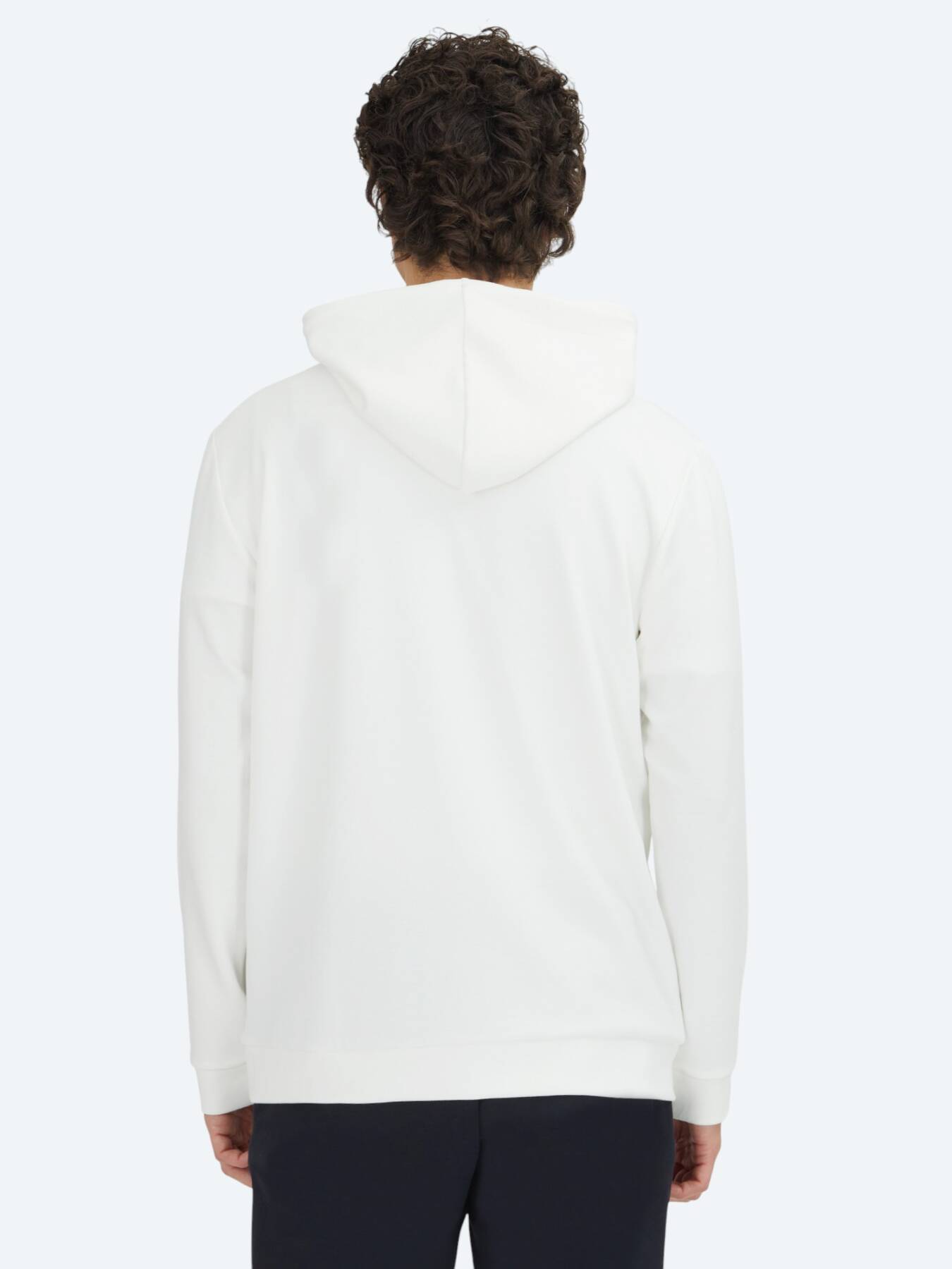 Ekru Kapüşonlu Sweatshırt