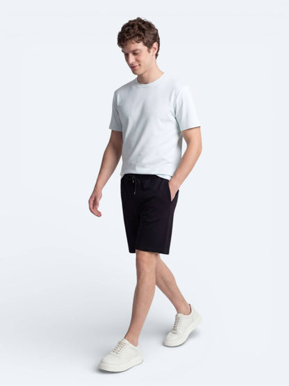 Ekru Düz T-shirt