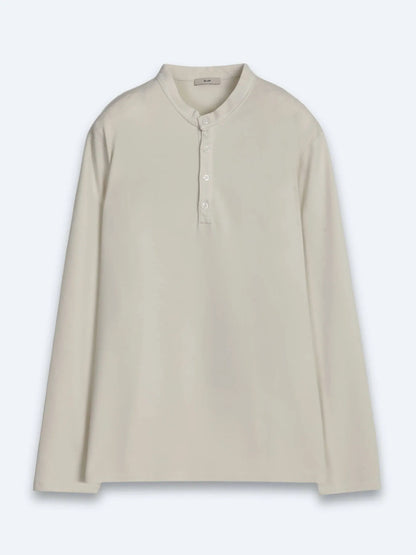 Ekru Düz T-shirt