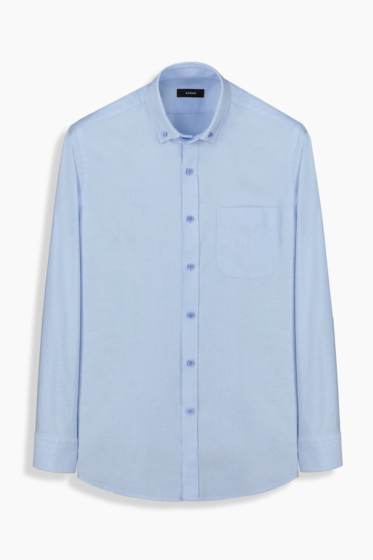 Eleta Selection Uzun Kol Açık Mavi Gömlek