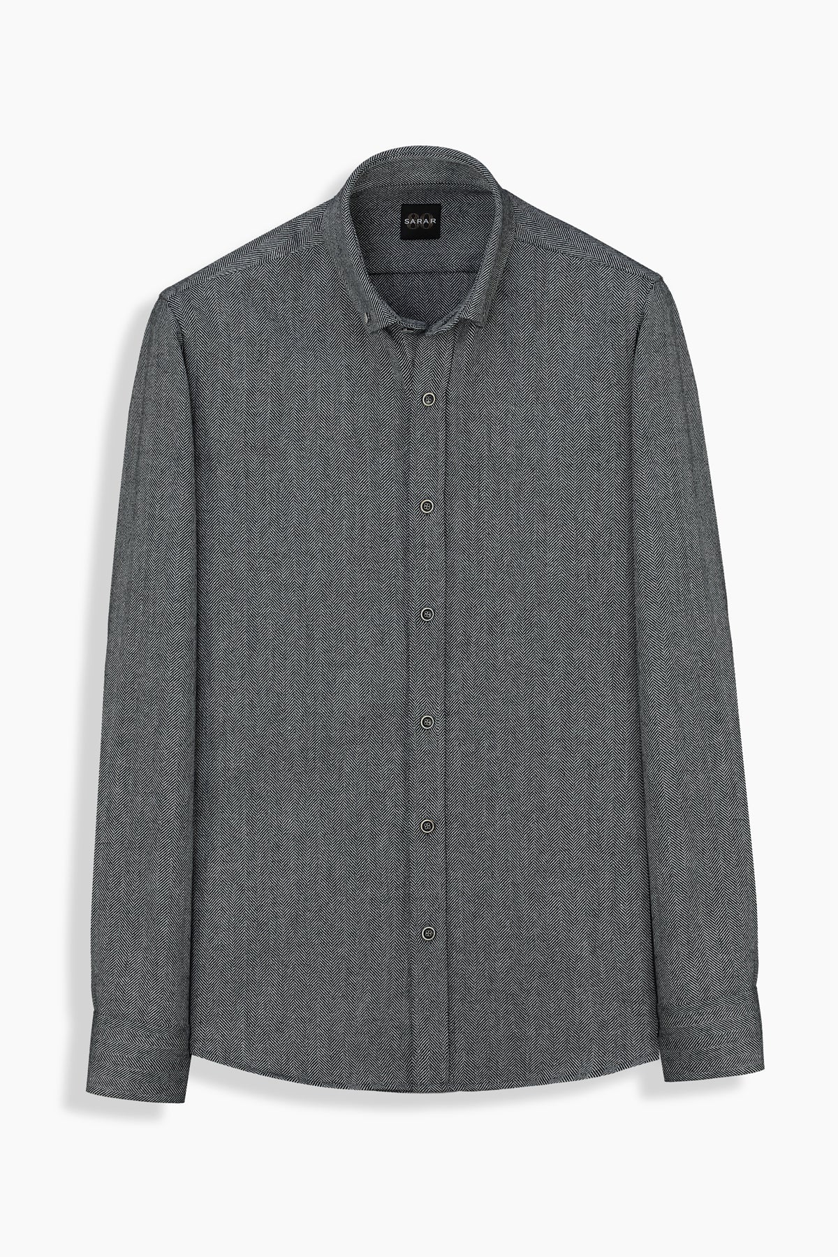 Eleta Slim Koyu Gri Gömlek