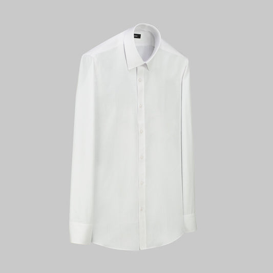 Elvio Beyaz Slim Fit Gömlek