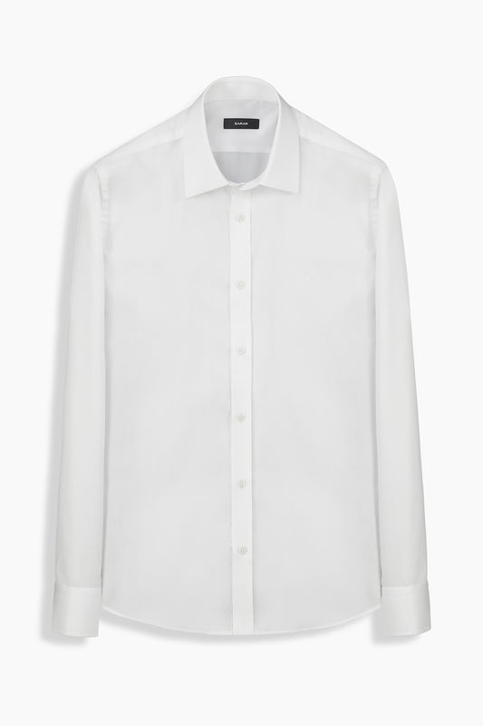 Elvio Fo Uzun Kol Slimeo Beyaz Gömlek