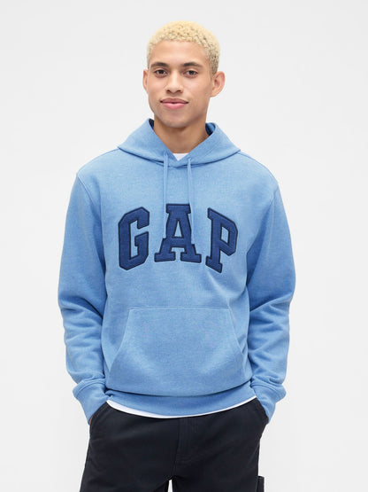Açık Mavi Gap Logo Relaxed Fleece Sweatshirt