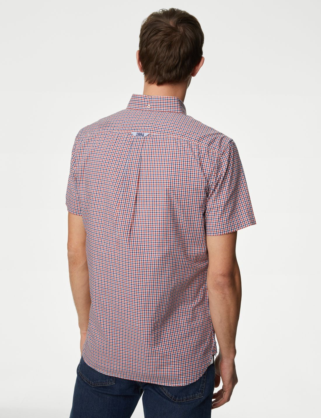 Regular Fit Kısa Kollu Oxford Gömlek