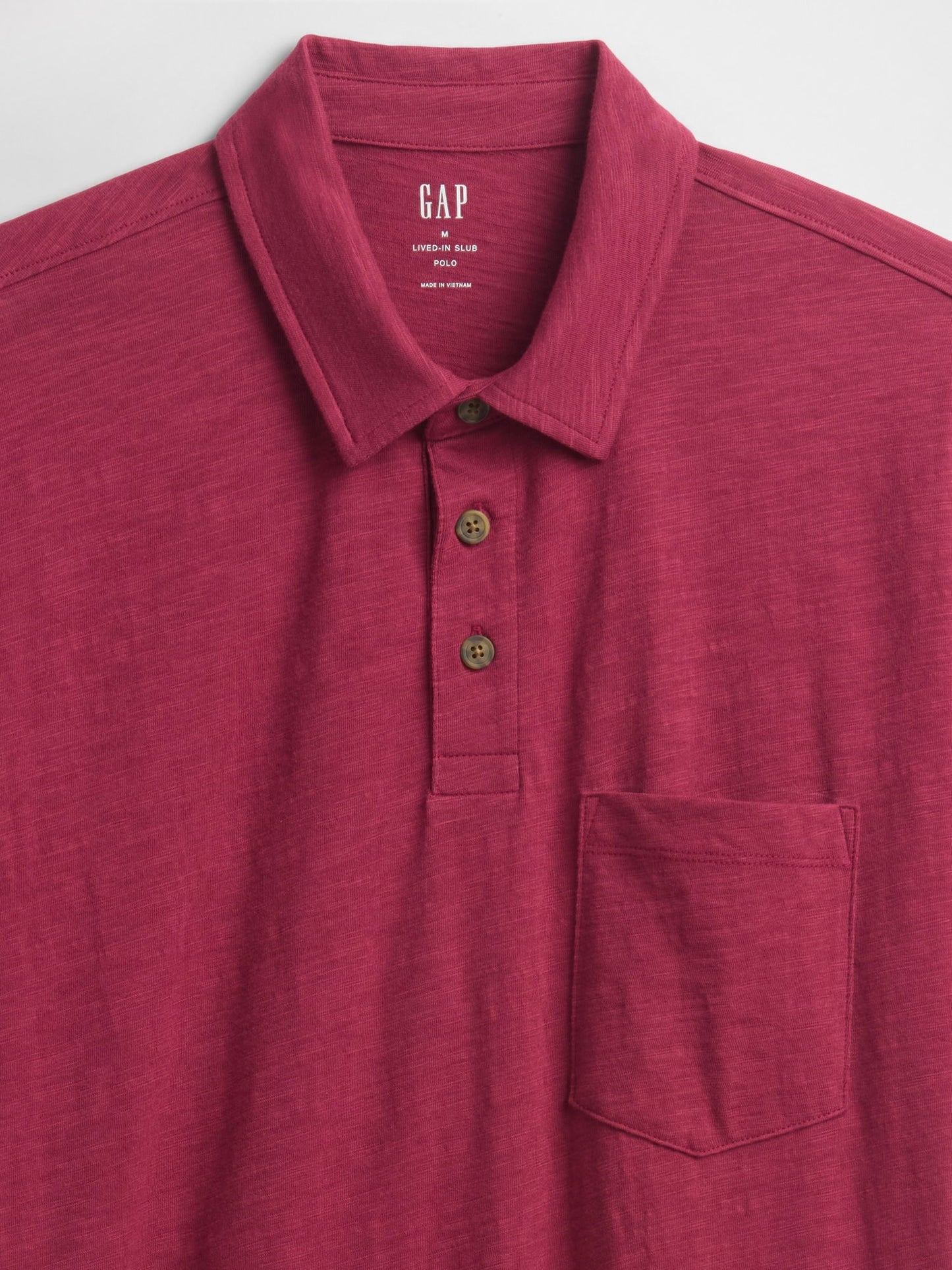 Koyu Pembe Cepli Polo T-shirt