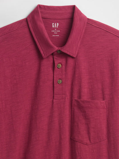 Koyu Pembe Cepli Polo T-shirt