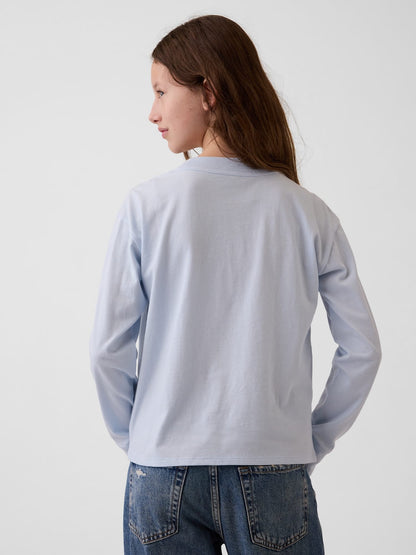 Pembe Oversized Flippy-sequin Grafik T-shirt