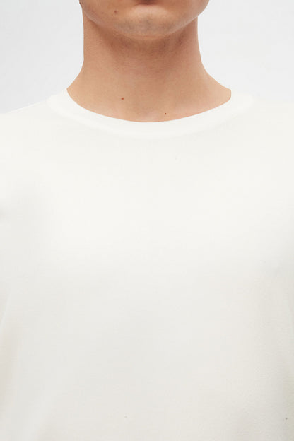 Tween Slim Fit Ekru Rayon Kazak