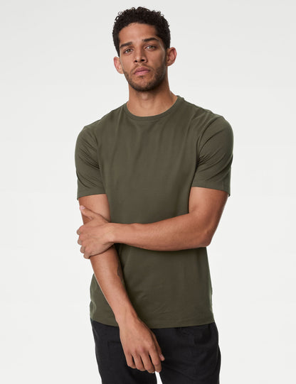 Pure Supima® Slim Fit Premium Pamuklu T-shirt