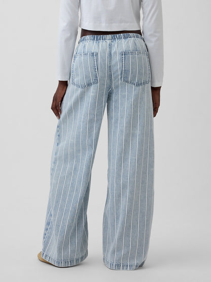 Mavi Mid Rise Ultrasoft Kolay Baggy Jean Pantolon