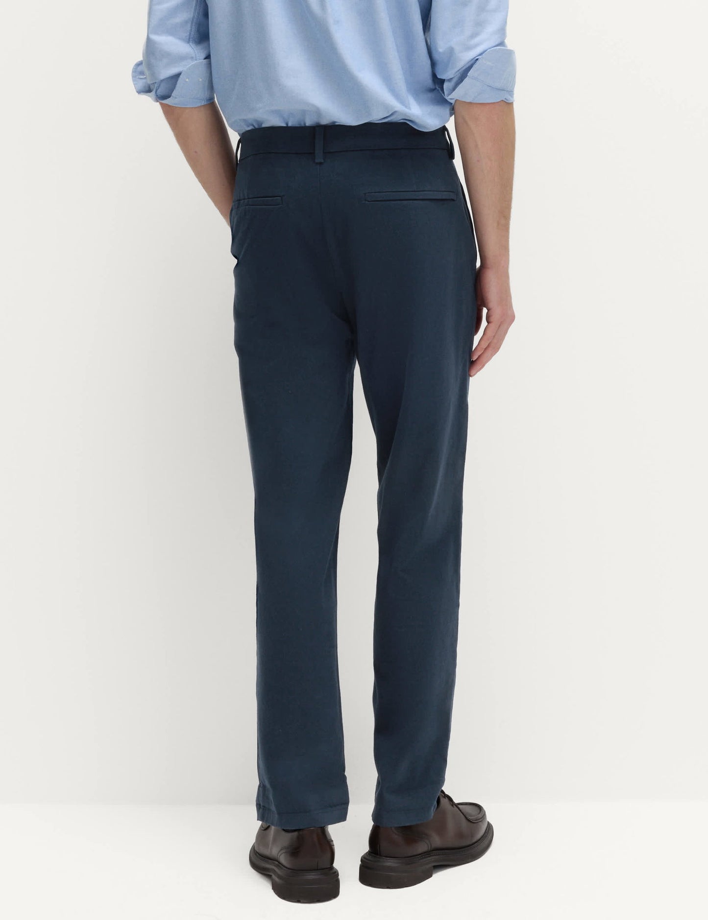 Regular Fit Esnek Belli Streç Chino Pantolon