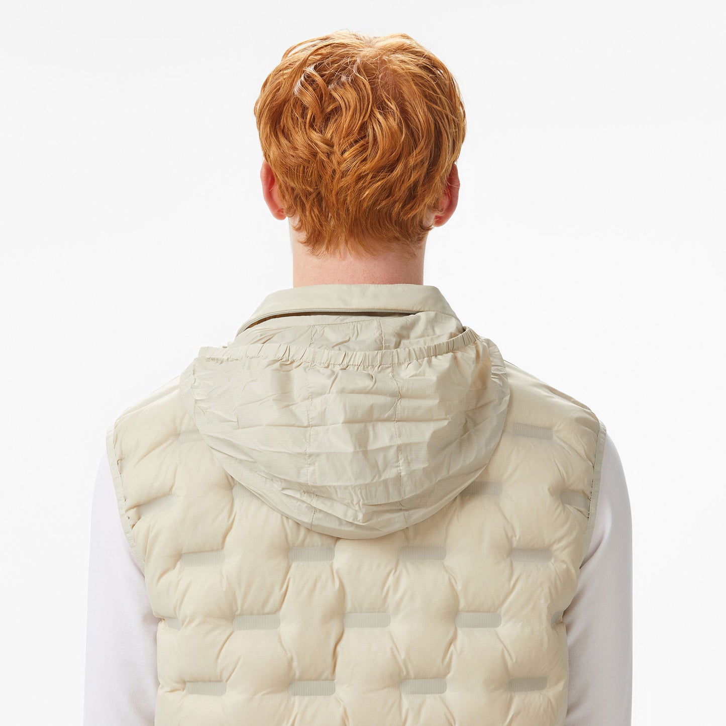 Lacoste Erkek Dik Yaka Açık Gri Yelek