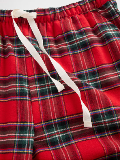 Kırmızı Softest Flannel Pijama Takımı