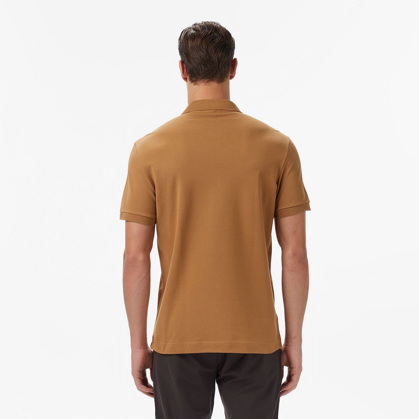 Lacoste Erkek Regular Fit Açık Kahverengi Polo