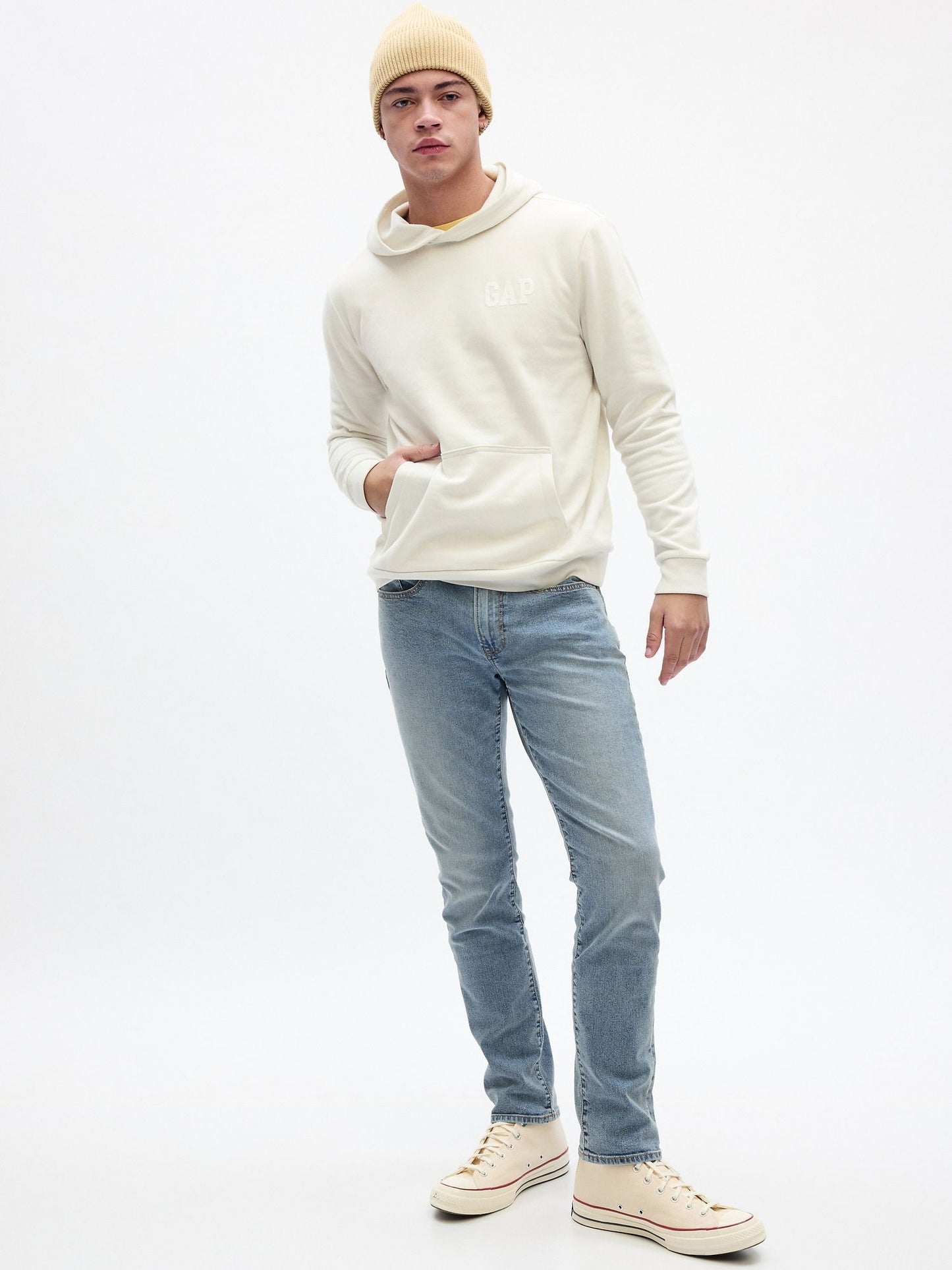 Açık Mavi GapFlex Slim Washwell™ Jean Pantolon