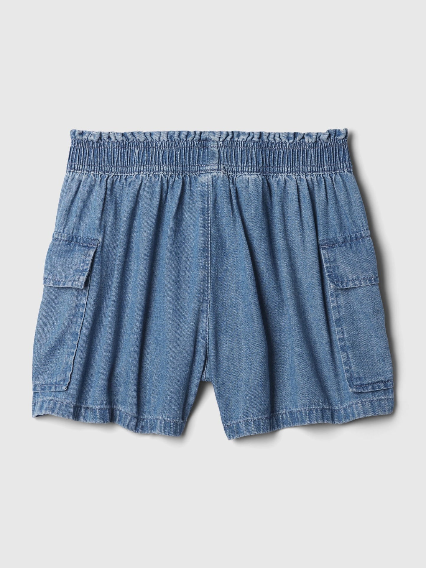 Mavi Mid Rise Denim Utility Şort
