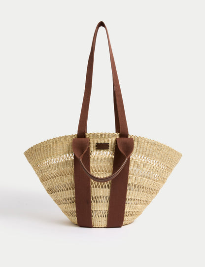 Straw Large Tote
