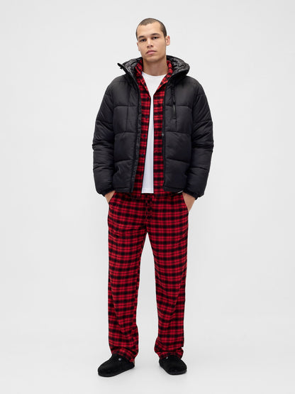 Kırmızı Softest Flannel Pijama Takımı