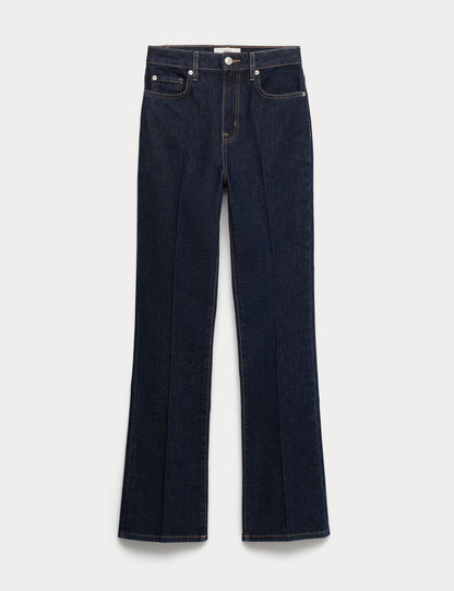 Yüksek Bel Flared Fit Jean