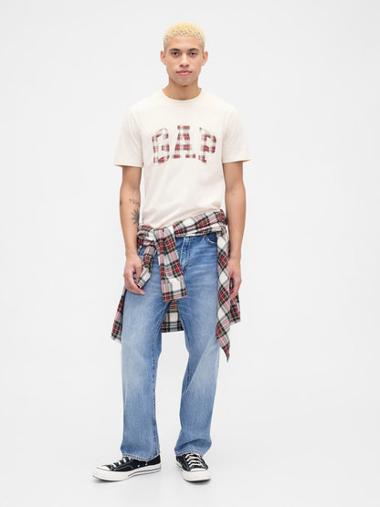 Kırık Beyaz Everyday Soft Gap Logo T-shirt