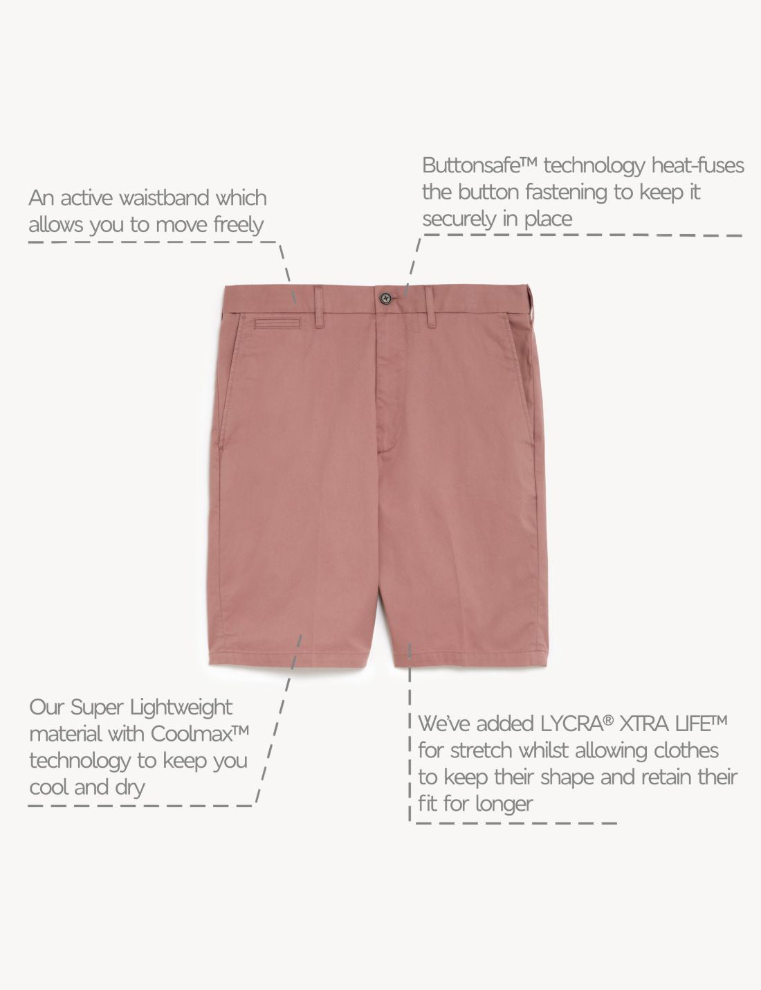 Regular Fit Chino Şort