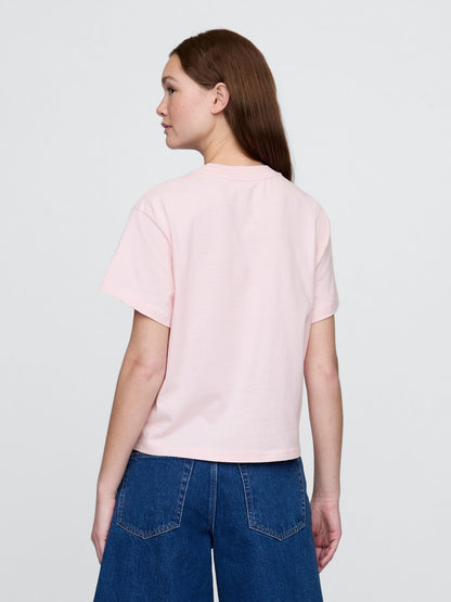 Pembe Dolly Parton Relaxed Grafik T-shirt