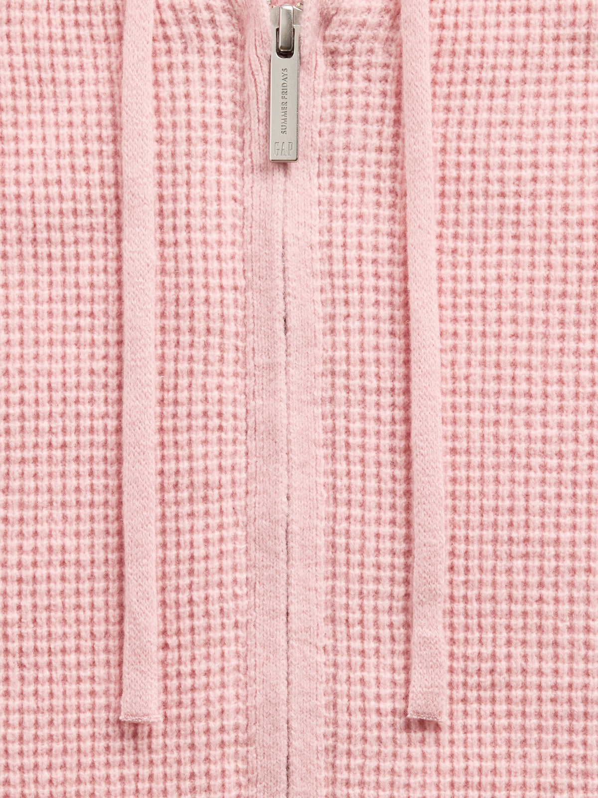 Pembe Gap × Summer Fridays Cashsoft Waffle Crop Sweatshirt