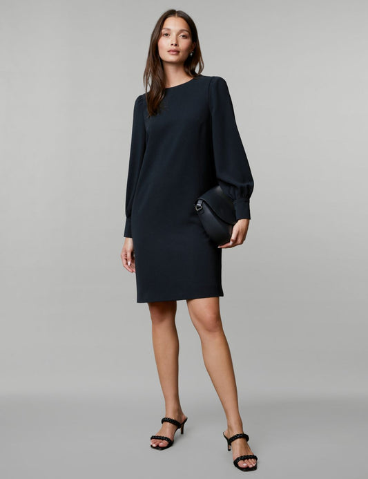 Regular Fit Uzun Kollu Mini Elbise