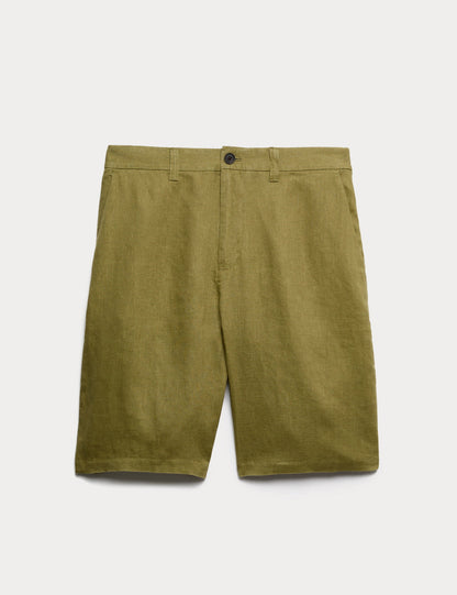 Keten Chino Şort