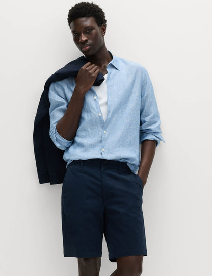 Regular Fit Streç Chino Şort