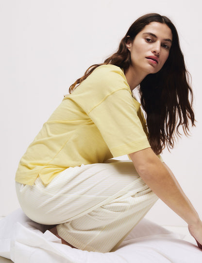 2'li Cool Comfort:trade_mark: Çizgili Pijama Altı