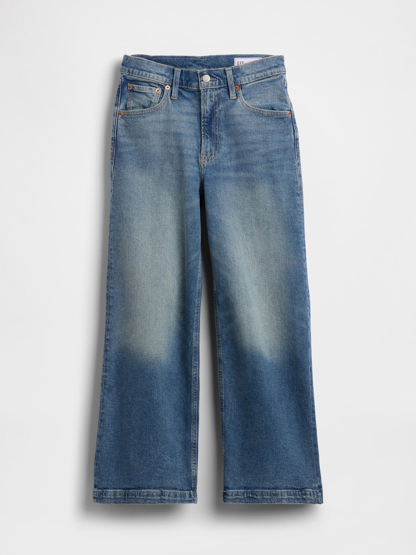 Mavi High Rise Stride Wide-leg Ankle Jean Pantolon