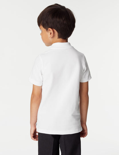 Saf Pamuklu 2'li Polo Yaka T-shirt (2-16 Yaş)