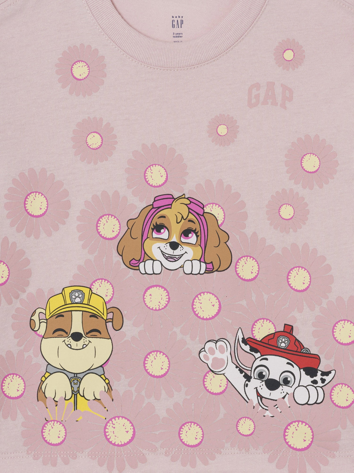 Pembe Paw Patrol Grafik T-shirt