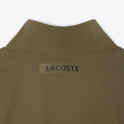 Lacoste Erkek Regular Fit Fermuarlı Baskılı Haki Eşofman Takımı