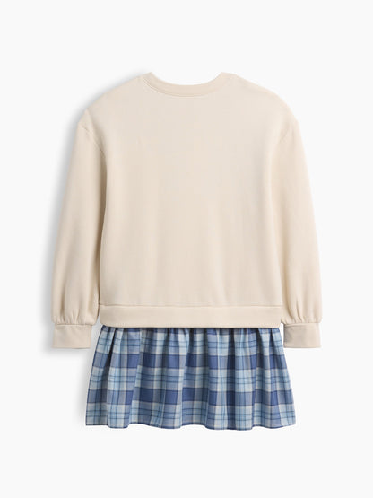 Mavi Kids Oversized Sweatshirt Dress - Çocuklar Için Oversize Sweatshirt Elbisesi