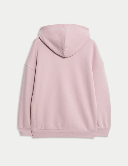 ?pamuk Karışımlı Kapüşonlu Sweatshirt (6-16 Yaş)?