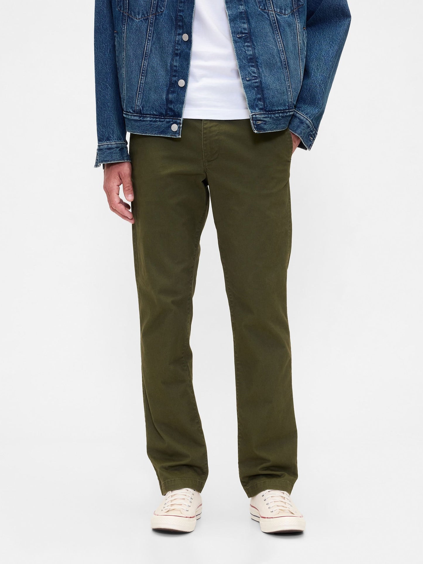 Haki Gapflex Straight Fit Khaki Pantolon