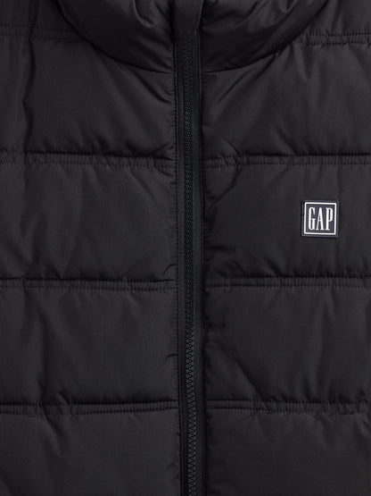 Mavi Relaxed Puffer Şişme Yelek