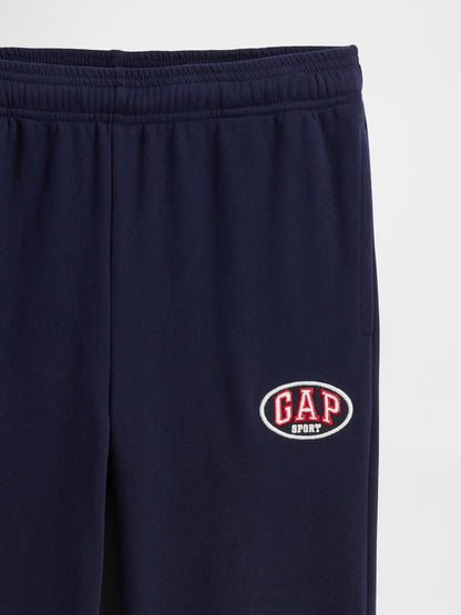 Lacivert Vintagesoft Terry Sport Logo Jogger Eşofman Altı