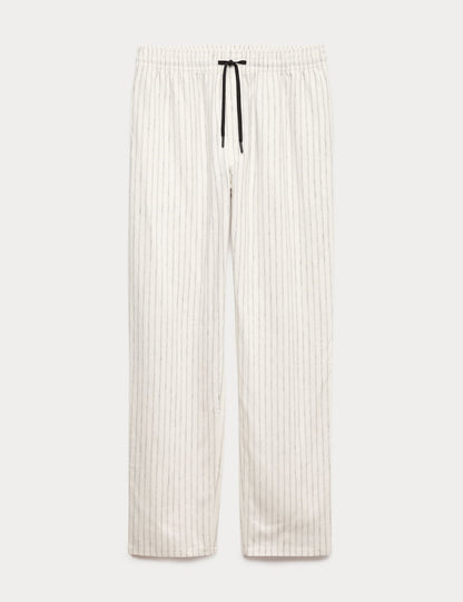 Autograph Keten Karışımlı Pijama Altı