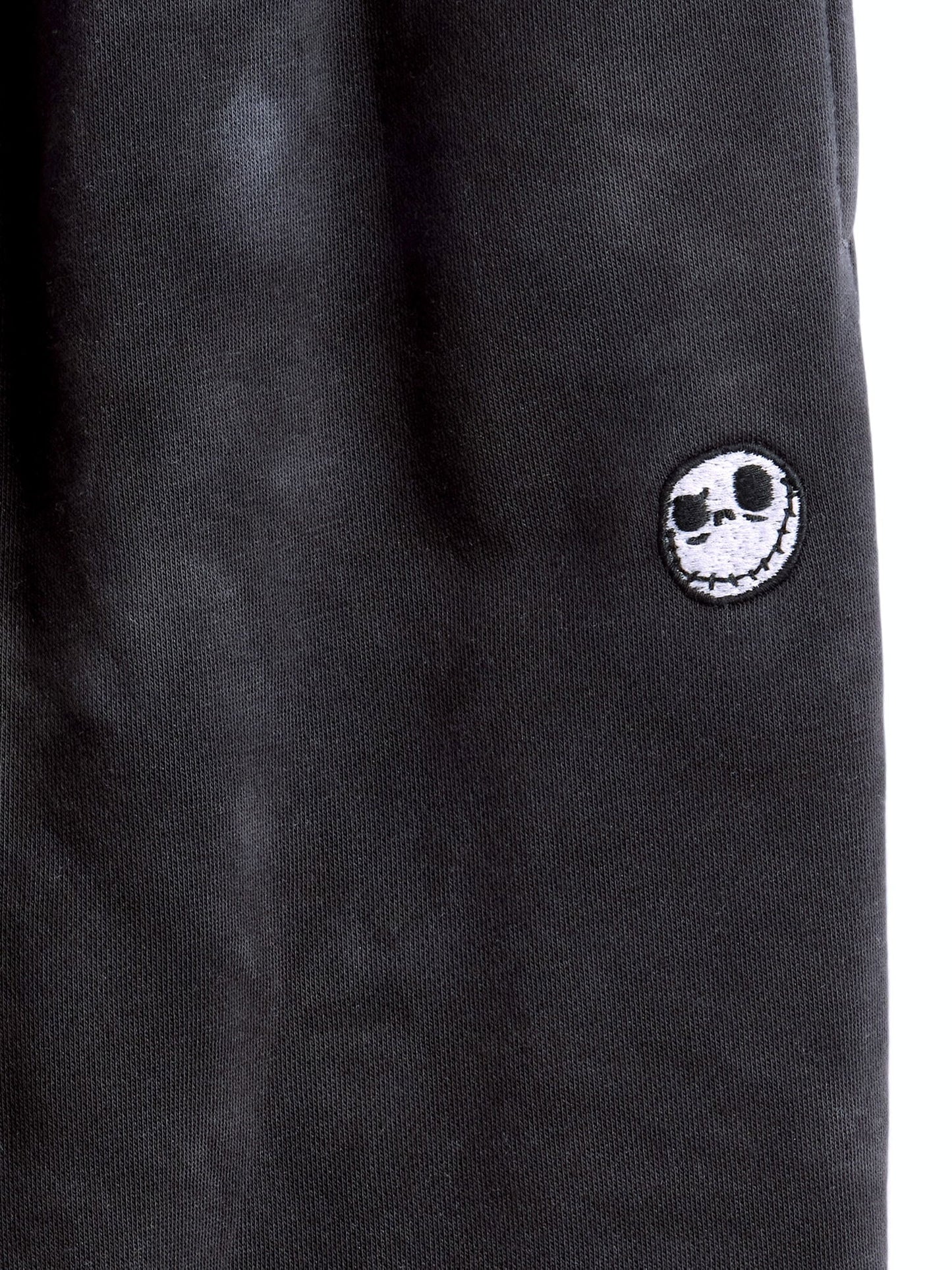Siyah Gap × Disney Tim Burton’s The Nightmare Before Christmas Vintagesoft Skull Baggy Jogger Eşofman Altı